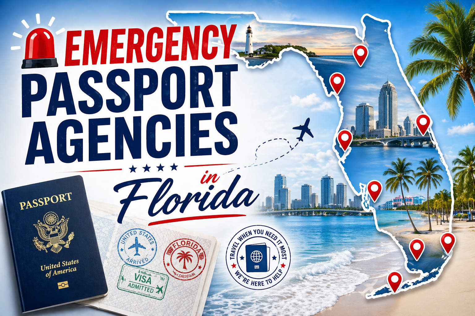 Top 10 Emergency Passport Agencies in Florida